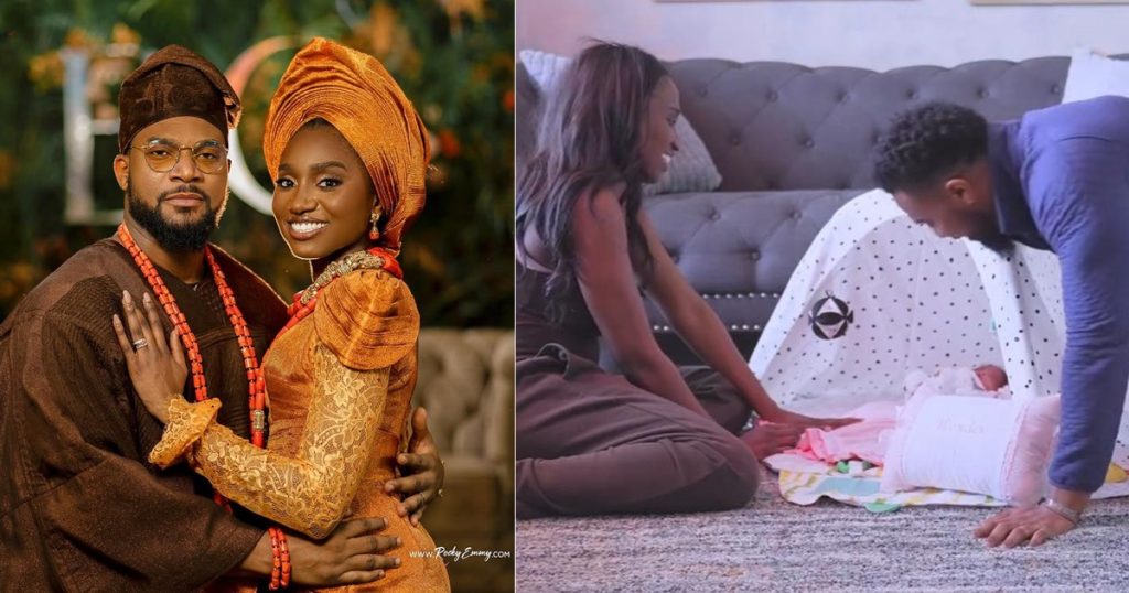 “our-story-is-living-proof-that-god-is-god”-–-actor-kunle-remi-says-as-he-announces-birth-of-his-first-child-with-wife,-tiwi-(video)