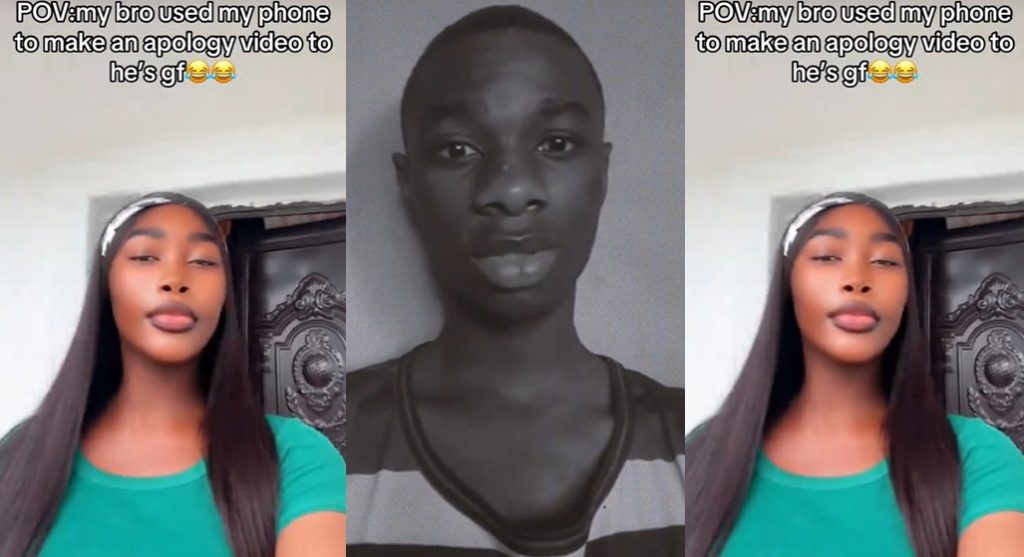 “my-brother-used-my-phone-to-make-an-apology-video-to-his-girlfriend”-–-lady-shares-what-she-found-on-her-phone-(watch)