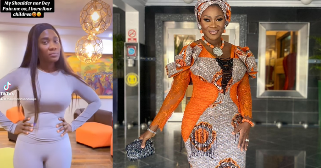 actress-mercy-johnson-okojie-shows-off-her-impressive-physique-in-a-video-with-her-children-(watch)
