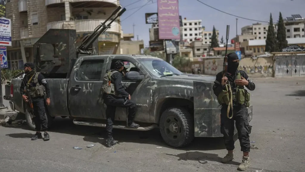 israeli-military-strikes-near-syria’s-presidential-palace