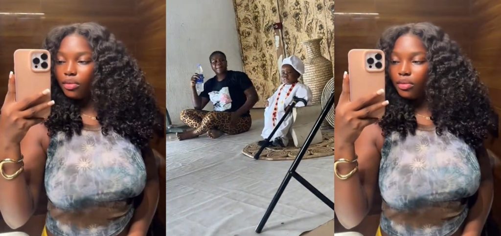 hilarious-moment-lady-turns-comic-actor-at-her-friend’s-baby-photoshoot-(video)