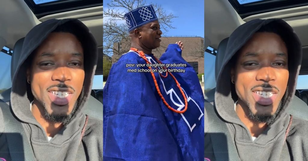 “your-daughter-graduates-med-school-on-your-birthday”-–-proud-dad-celebrates-daughter’s-graduation-on-his-special-day-(video)