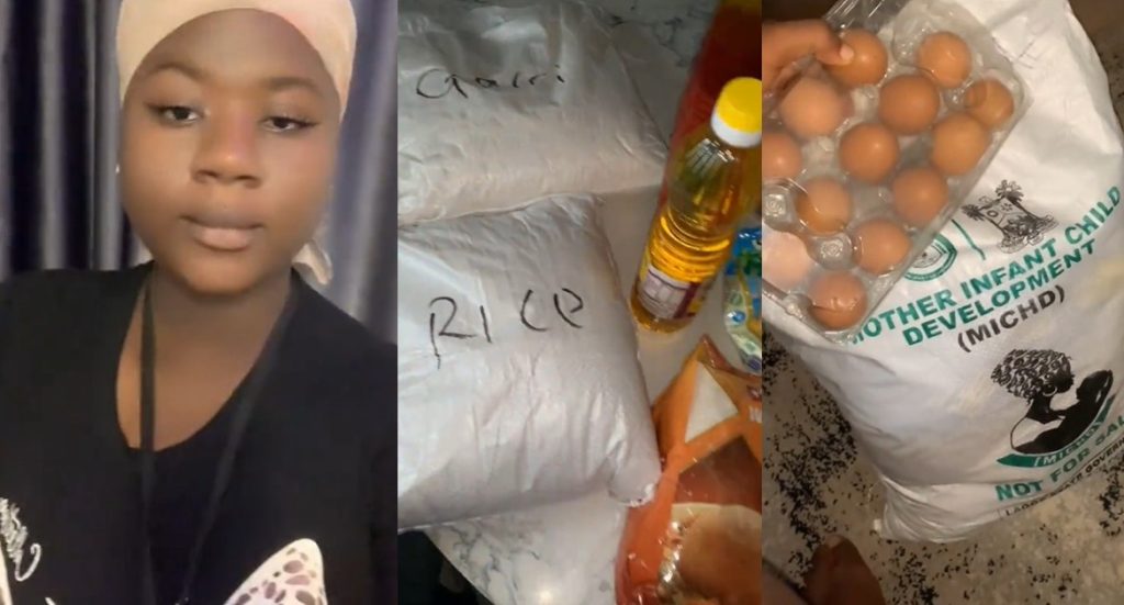 pregnant-woman-shows-off-the-gifts-she-received-after-answering-a-question-at-antenatal-(watch)