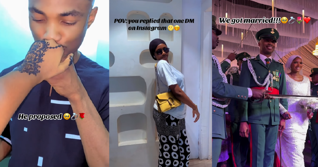 “you-replied-that-one-dm-on-instagram”-–-lady-sparks-envy-among-netizens-with-her-love-story-(watch)