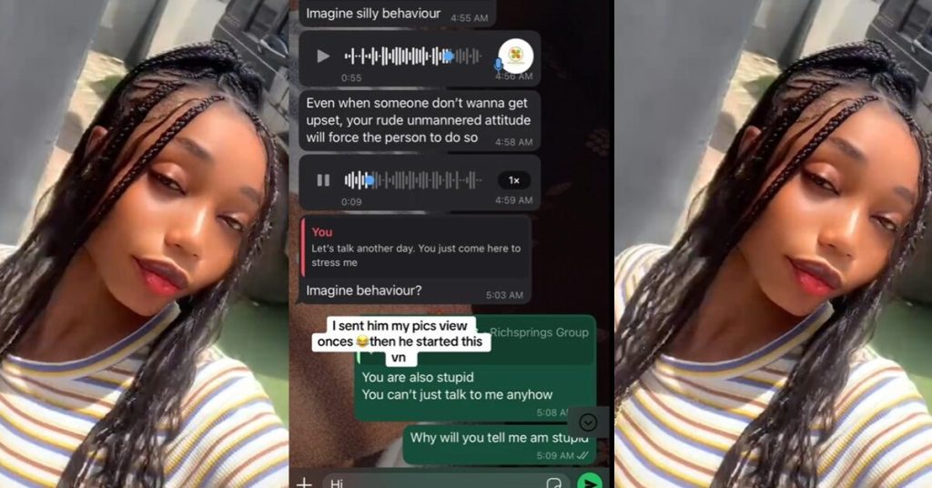 “una-no-tell-me-say-nah-like-this-e-dey-be”-–-lady-reveals-response-she-received-in-a-talking-stage-(watch)