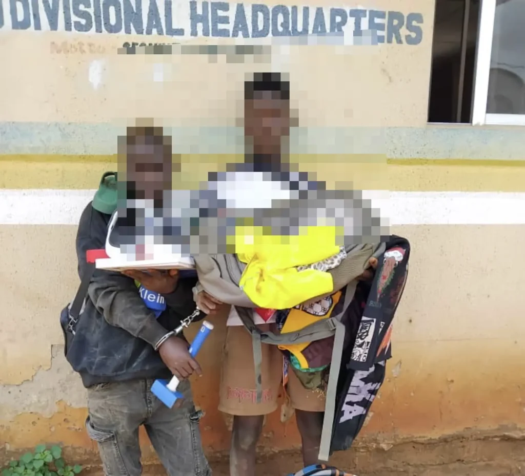 two-suspected-burglars-arrested-in-ogun-for-stealing-boxers,-singlet,-shirts