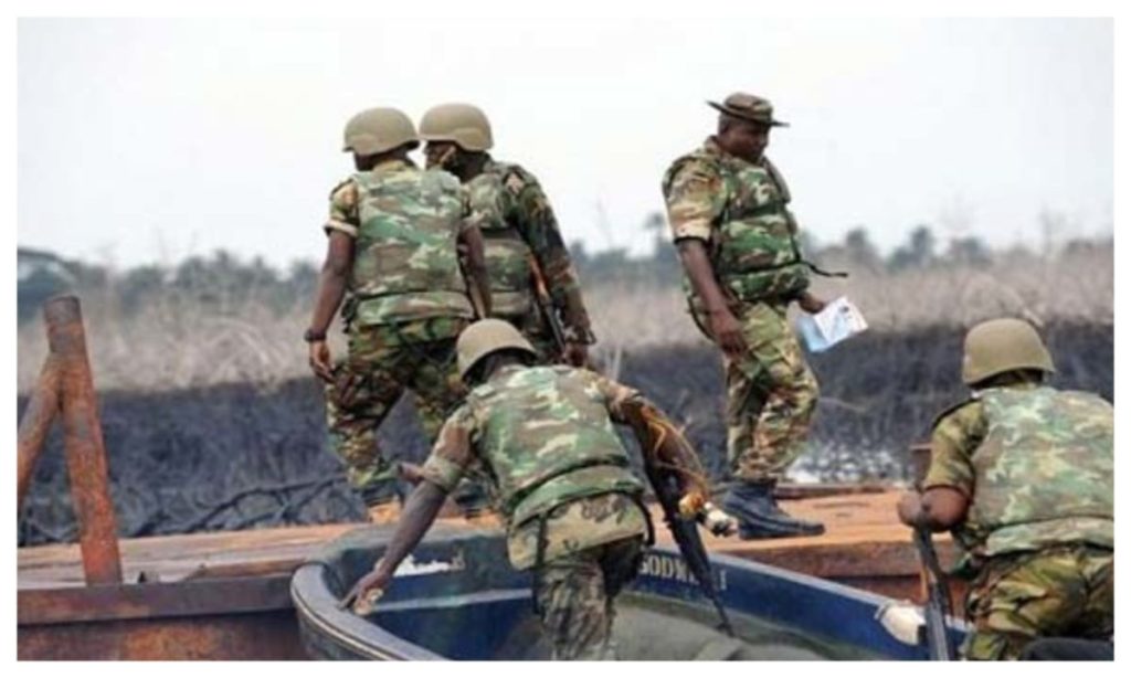 nigerian-navy-deactivates-6-illegal-refining-sites-in-delta