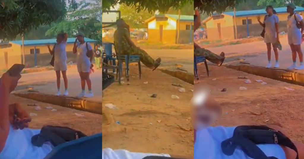 corps-member-gets-disc!plined-for-waving-at-a-soldier-at-orientation-camp-(watch)