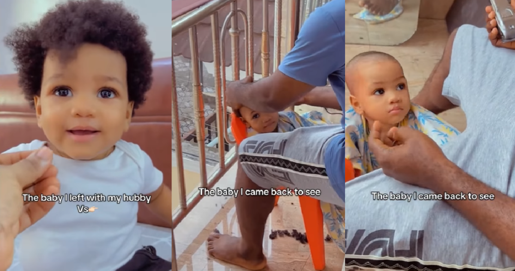 mother-heartbroken-after-her-husband-cut-her-little-boy’s-hair-(watch)
