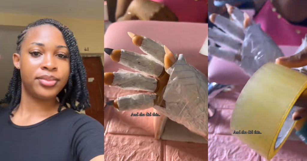 “you-all-tell-me,-is-this-normal?”-–-lady-sh0cked by-her-nail-technician’s-way-of-helping-her-overcome-her-fear-of-the-uv-lamp(watch)