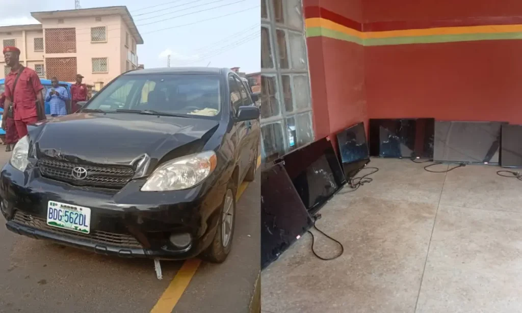 osun:-amotekun-recovers-vehicle,-televisions-from-armed-robbers