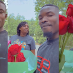 “i-don’t-know-how-to-act-or-feel”-–-nigerian-man-says-as-his-black-american-wife-buys-him-roses-(watch)