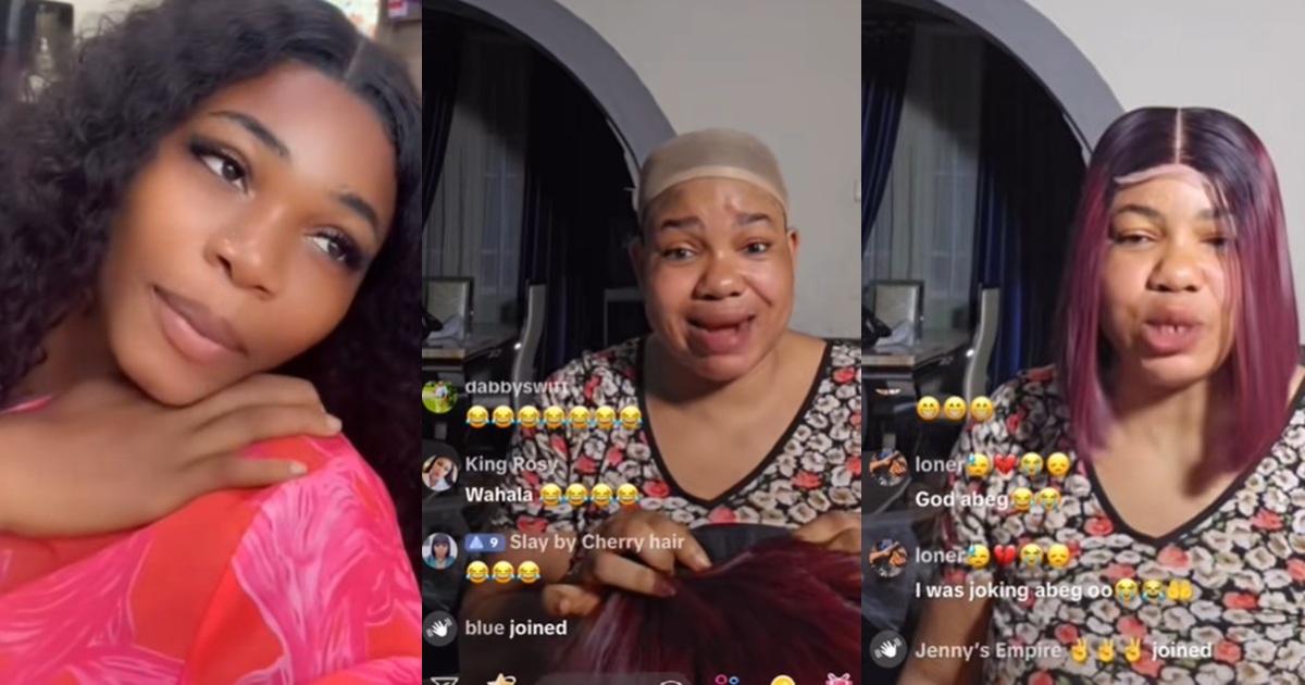 “you-are-lonely”-–-lady-prov0kes-hair-vendor-on-tiktok-live,-gets-r0asted-for-being-single-due-to-her-‘loner’-username-(watch)