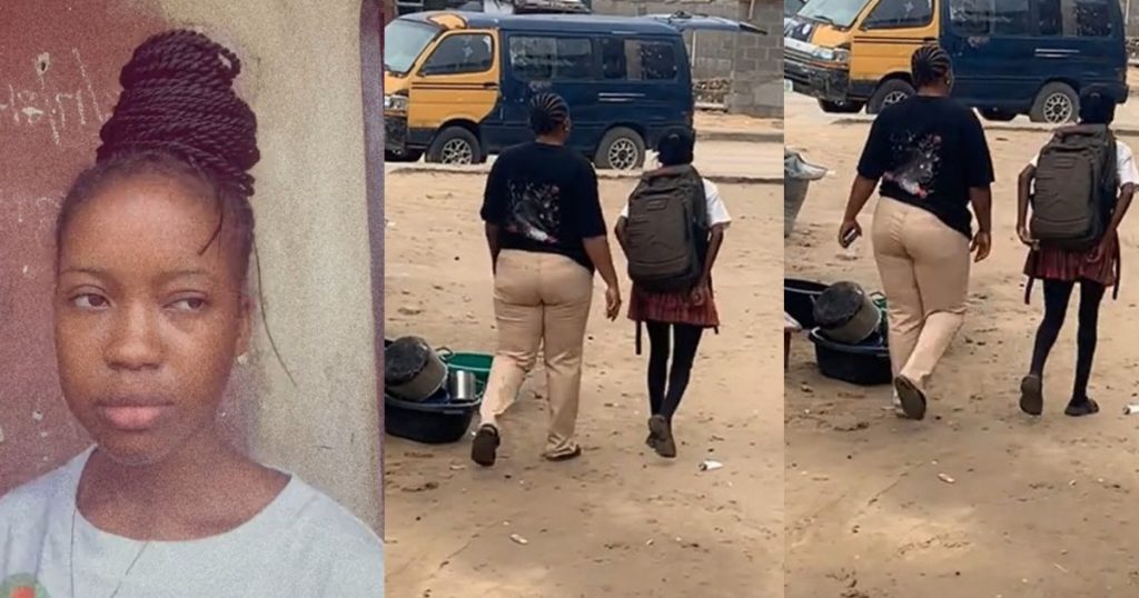 nigerian-woman-accompanies-her-daughter-to-school-after-her-teacher-sent-her-home-for-not-losing-her-ileya-hair-(watch)