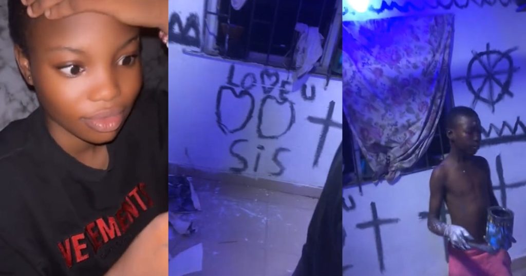 “you-later-run-that-shrine-matter-this-year”-–-lady-sh0cked-after-seeing-the-outcome-of-her-request-to-her-brother-which-was-to-paint-her-room-(video)