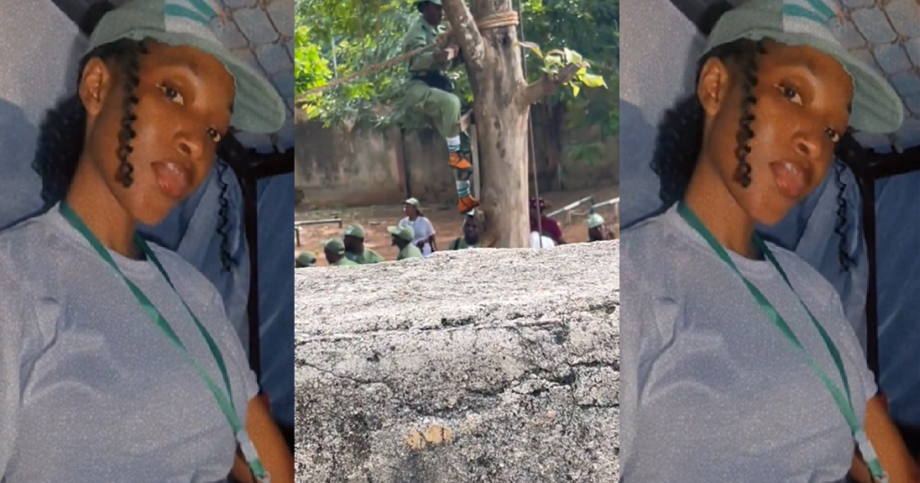 lady-shares-her-dad’s-hilarious-response-to-her-whatsapp-status-featuring-her-nysc-man-o’-war-drills-(video)