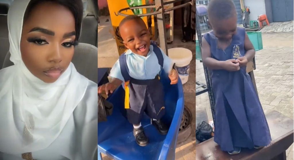 a-mother-shared-how-her-son-returned-from-school-in-a-female-uniform-(images)