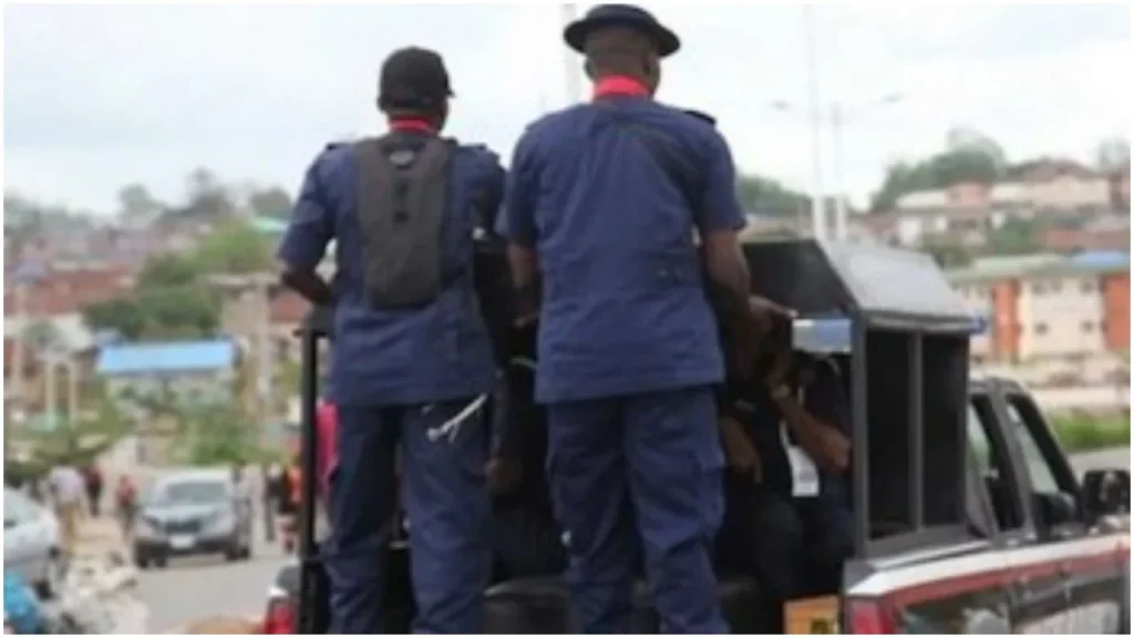 nscdc-nabs-four-suspected-vandals-transporting-stolen-transformers,-cables-from-kano-to-lagos