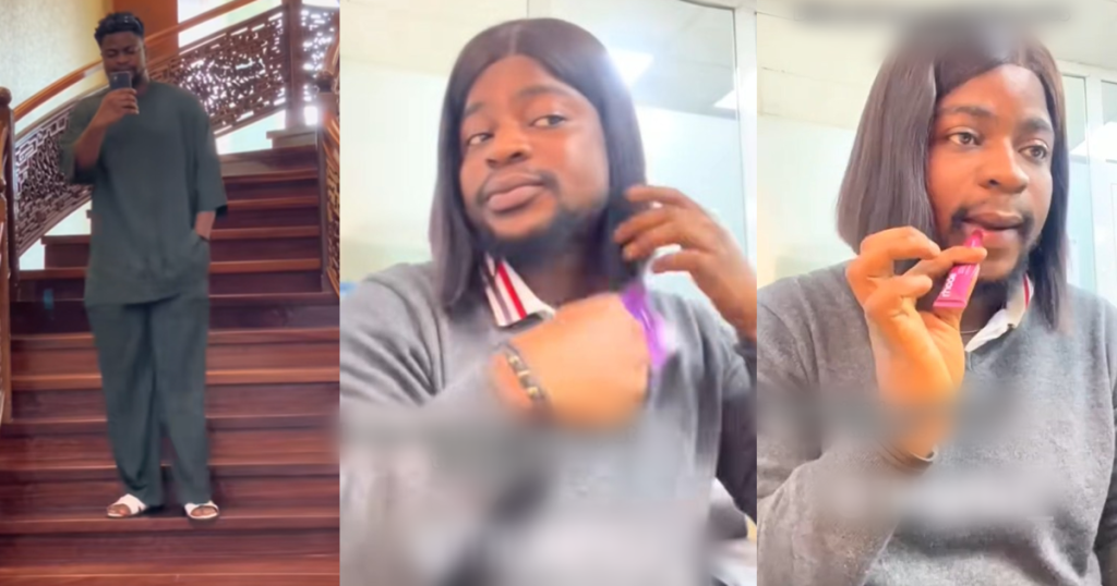 “how-much-are-they-paying-you?-you-need-deliverancɘ”-–-content-creator-shares-his-father’s-response-to-a-video-of-him-wearing-a-wig-for-content-(watch)
