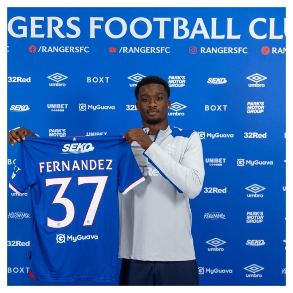 transfer:-rangers-snap-up-nigerian-eligible-defender,-fernandez