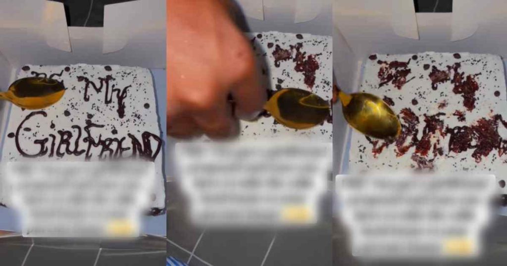 “i-promise-i’m-old-enough,-i-just-didn’t-know-how-they’ll-react”-–-lady-nervously-erases-proposal-message-from-boyfriend’s-cake-before-taking-it-home-to-avoid-her-parents’-reaction-(watch)