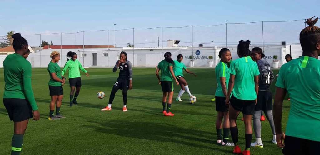 wafcon-2024:-super-falcons-return-to-training-ahead-botswana-clash