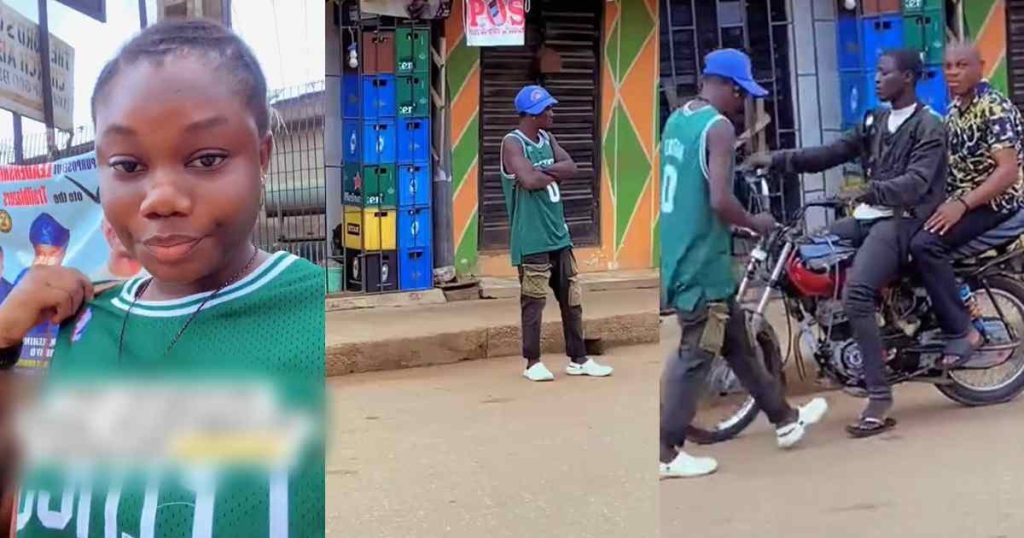 lady-stunned-after-realizing-she-wore-a-matching-jersey-with-an-‘agbero’-at-the-bus-stop-(watch)
