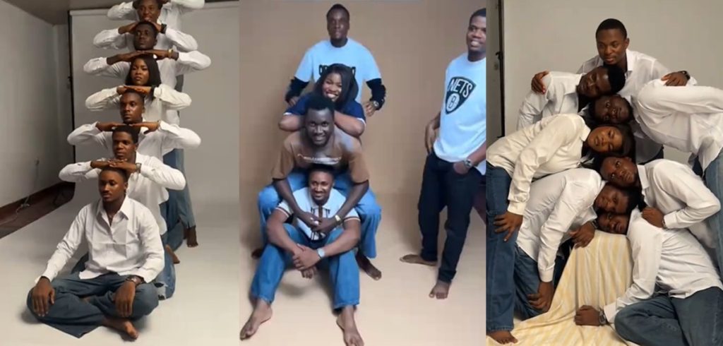 “when-the-only-girl-in-the-squad-insist-we-all-do-a-photoshoot”-–-lady-makes-her-male-friends-do-a-group-photoshoot-before-they-leave-university-(images)