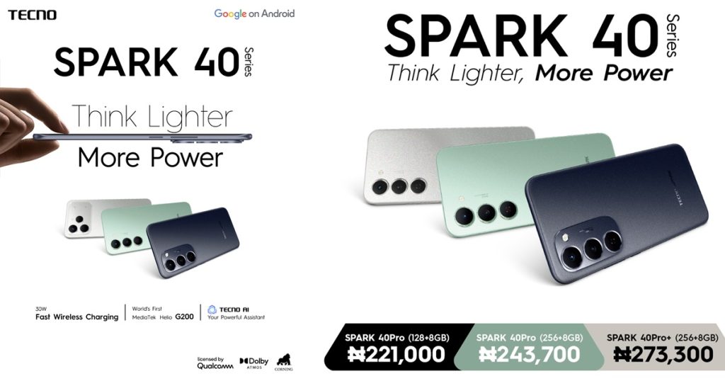 tecno-unveils-spark-40-series:-ultra-slim,-ultra-strong-built-for-the-long-run