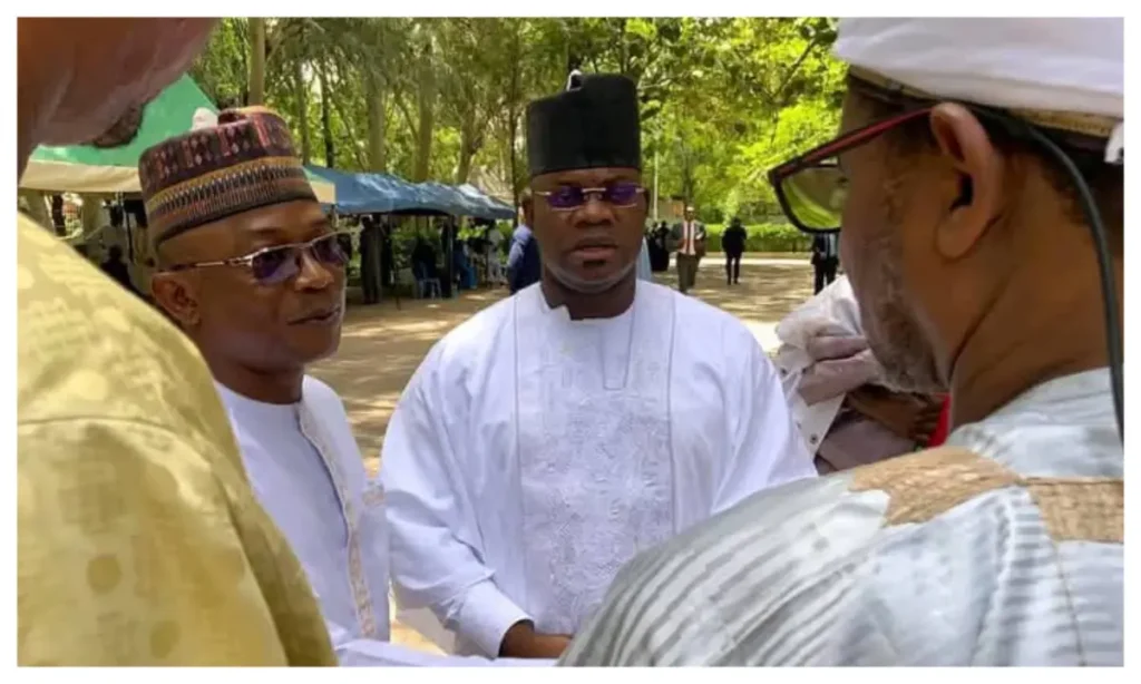 yahaya-bello-arrives-daura-ahead-of-buhari’s-burial
