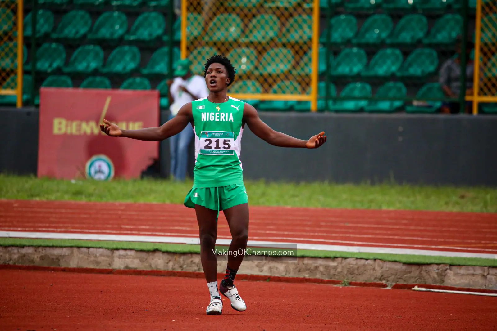 caa-u18/u20:-praise-ikweki-wins-nigeria’s-first-medal-in-high-jump